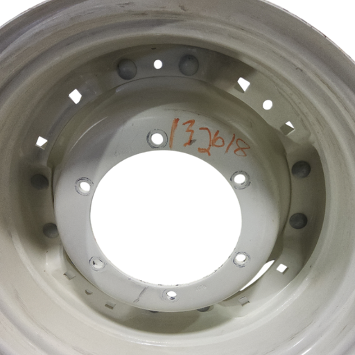 [NTS-132618] 6-Hole Waffle Disc (Groups of 2 Bolts) Center for 24" Rim, New Holland White