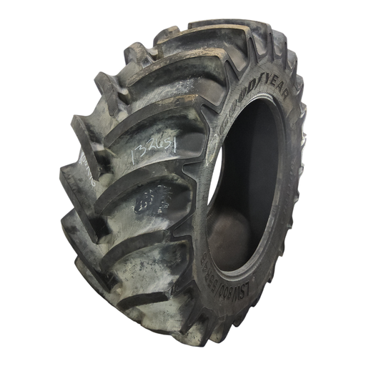 [132651] LSW800/55R46 Goodyear Farm Optitrac R-1W 179D 99%