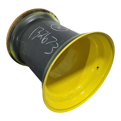 [NTS-132673] 36"W x 32"D, John Deere Yellow 12-Hole Formed Plate