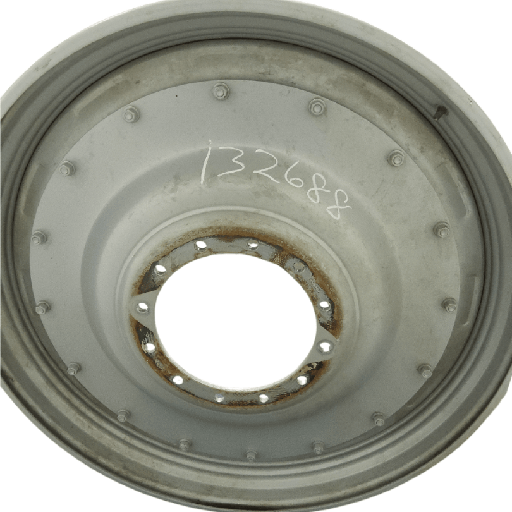 [NTS-132688] 12-Hole Stub Disc Center for 46"-54" Rim, Agco Corp Gray