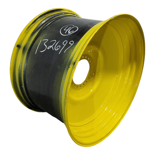 [NTS-132699] 28"W x 46"D, John Deere Yellow 20-Hole Formed Plate , 0.62" Offset