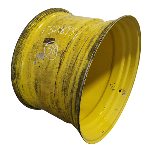 [NTS-132893] 25"W x 38"D, John Deere Yellow 16-Hole XHD Straddle Dual - Outside Dual , -24.88" Offset