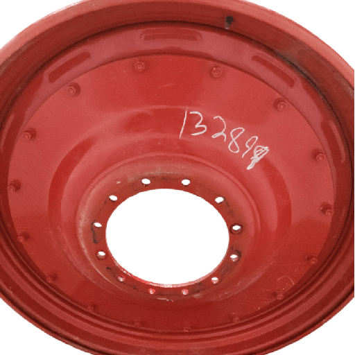 [132899] 12-Hole Stub Disc Center for 46"-54" Rim, Fendt/Agco Red