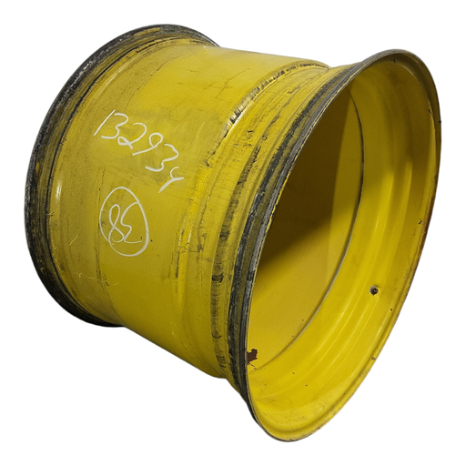 [NTS-132934] 28"W x 38"D, John Deere Yellow 10-Hole Straddle Dual - Inside Main , -18" Offset