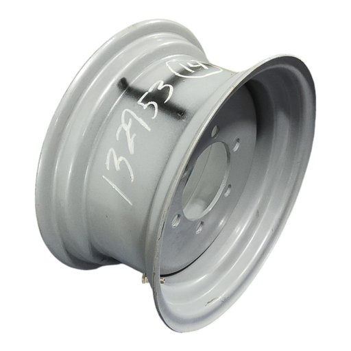 [NTS-132953] 7"W x 14"D, Case IH Silver Mist 6-Hole Formed Plate , 1.5" Offset