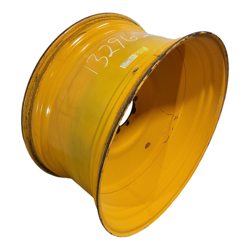 [NTS-132962] 24"W x 46"D, Hagie Orange 10-Hole Formed Plate , -6.38" Offset