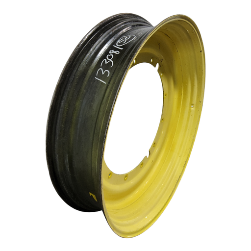 [NTS-133081] 12"W x 50"D, John Deere Yellow 12-Hole Stub Disc