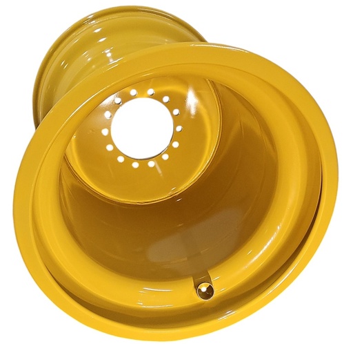 [NTS-133191] 36"W x 32"D, John Deere Construction Yellow 14-Hole Flat Plate , -11.12" Offset