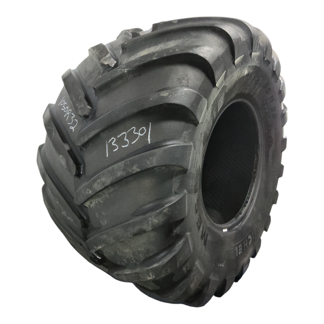 USED 1050/50R32 Michelin MegaXBib (M28) R-1W 178A8 45% for Sale