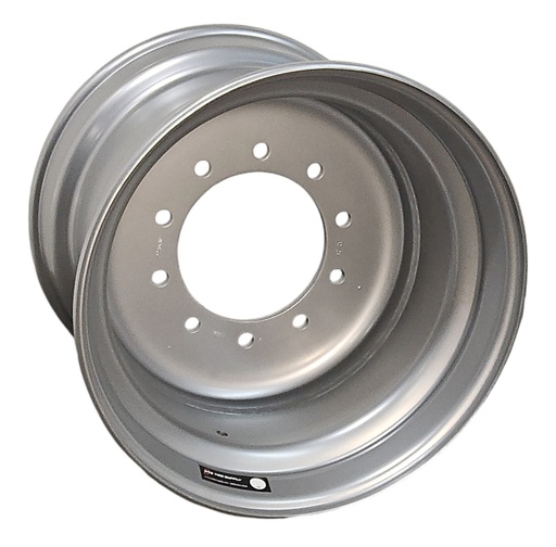 [NTS-133343] 16"W x 22.5"D, Case IH Silver Mist 10-Hole Hub Pilot , -2.12" Offset