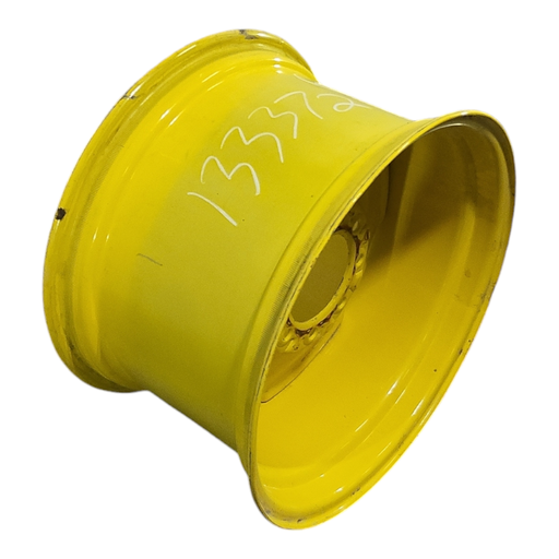 [NTS-133372] 15"W x 24"D, John Deere Yellow 8-Hole Stamped Plate