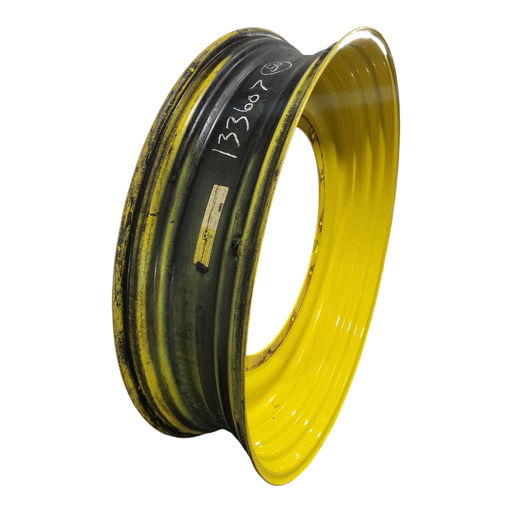 [NTS-133607] 12"W x 50"D, John Deere Yellow 12-Hole Stub Disc