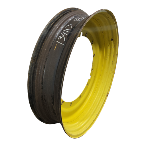 [NTS-134113] 12"W x 50"D, John Deere Yellow 12-Hole Stub Disc , -3.12" Offset