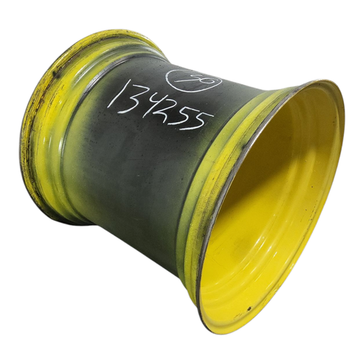 [NTS-134255] 30"W x 30"D, John Deere Yellow 8-Hole Formed Plate , 1.25" Offset