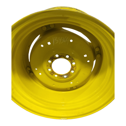 [134364] 8-Hole Stub Disc (groups of 2 bolts) Center for 28"-30" Rim, John Deere Yellow