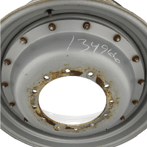 [NTS-134966] 12-Hole Stub Disc Center for 38"-54" Rim, Agco Corp Gray