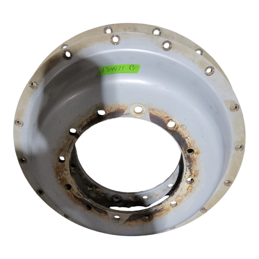 [NTS-134971] 12-Hole Stub Disc Center for 38"-54" Rim, Agco Corp Gray