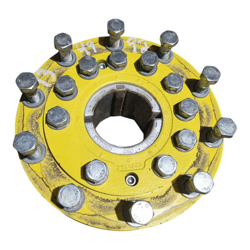 [134992] 10-Hole Wedg-Lok OE Style, 4.33" (110mm) axle, John Deere Yellow