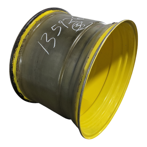 [NTS-135926] 27"W x 38"D, John Deere Yellow 10-Hole Formed Plate , -11.38" Offset