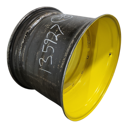 [NTS-135927] 27"W x 38"D, John Deere Yellow 12-Hole Stub Disc , -0.38" Offset