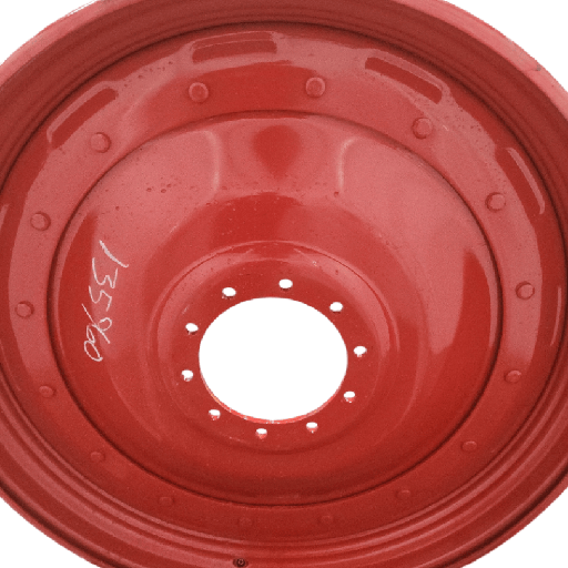 [135960] 10-Hole Stub Disc Center for 46"-54" Rim, Fendt/Agco Red