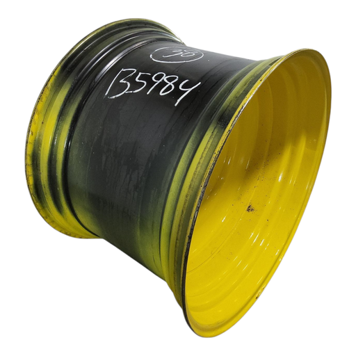 [NTS-135984] 27"W x 38"D, John Deere Yellow 20-Hole Formed Plate , 1" Offset