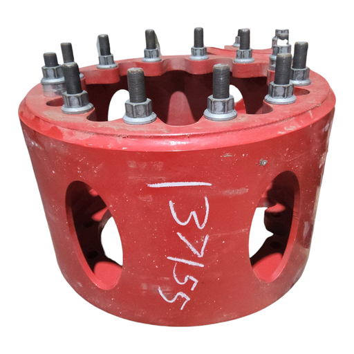 [NTS-137155] 12-Hole 13.5"L FWD Spacer, Fendt/Agco Red