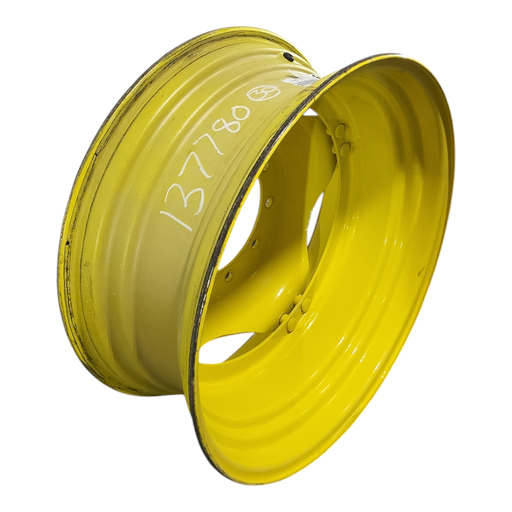 [NTS-137780] 12"W x 30"D, John Deere Yellow 8-Hole Stub Disc (groups of 2 bolts) , 1.88" Offset