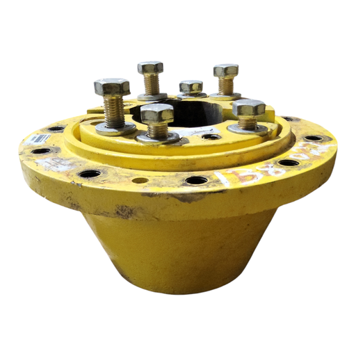 [NTS-138022] 10-Hole Wedg-Loc Base, 4.72" (120mm) axle, John Deere Yellow