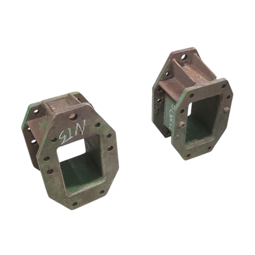 [138875] 10.25"L Combine Frame Extension for John Deere Combines Models 9000 Series, Frame End Only, John Deere Green