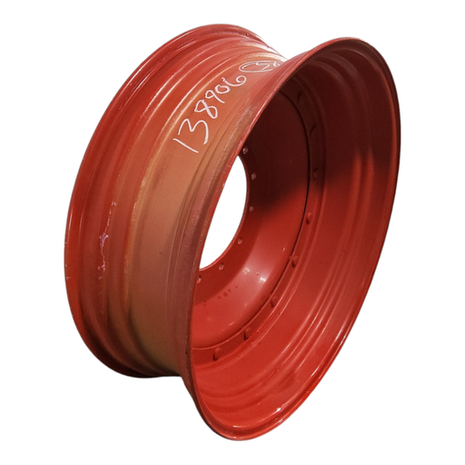 [NTS-138906] 13"W x 38"D, Fendt/Agco Red 16-Hole Stub Disc , 1.88" Offset