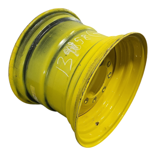 [NTS-138958] 20"W x 26"D, John Deere Yellow 8-Hole Formed Plate