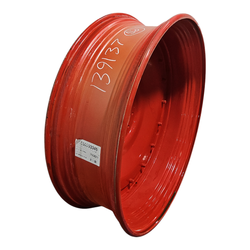 [NTS-139137] 15"W x 50"D, Fendt/Agco Red 16-Hole Stub Disc , 3.25" Offset