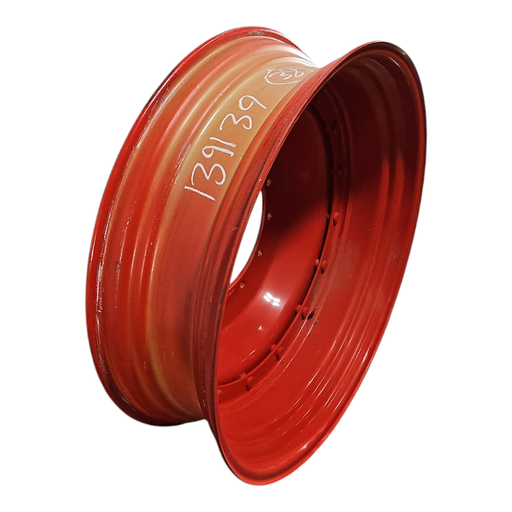 [NTS-139139] 11"W x 38"D, Fendt/Agco Red 16-Hole Stub Disc , 2.38" Offset