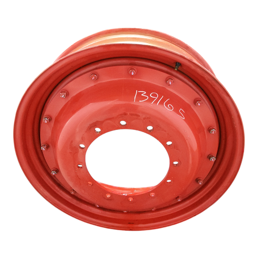 [139165] 12-Hole Stub Disc Center for 38"-54" Rim, Fendt/Agco Red