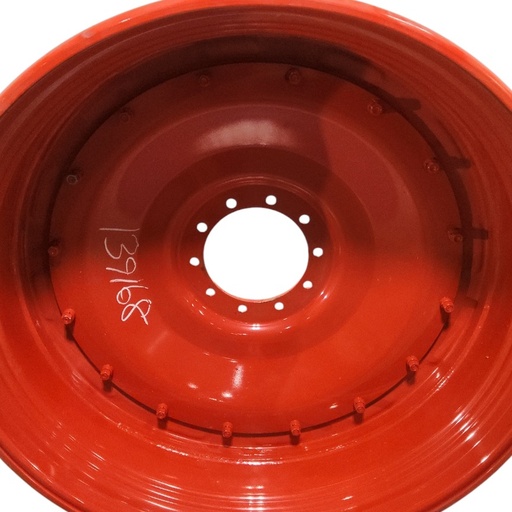[NTS-139168] 10-Hole Stub Disc Center for 46"-54" Rim, Fendt/Agco Red