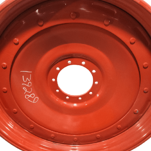 [139289] 10-Hole Stub Disc Center for 46"-54" Rim, Fendt/Agco Red