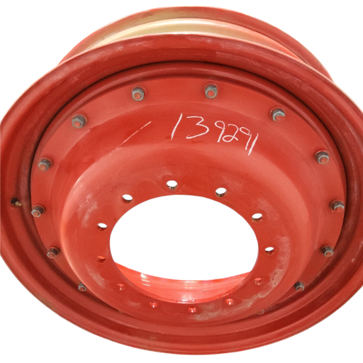 [139291] 12-Hole Stub Disc Center for 38"-54" Rim, Fendt/Agco Red