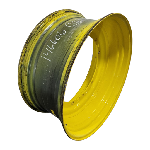 [NTS-146606] 20"W x 46"D, John Deere Yellow 12-Hole Stub Disc Sprayer , -3" Offset