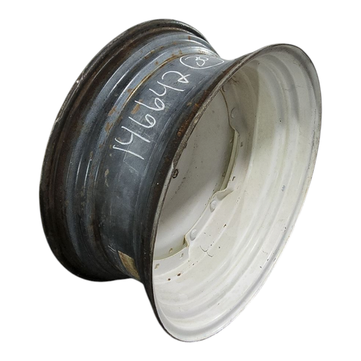 [NTS-146642] 13"W x 30"D, New Holland White 8-Hole Waffle Wheel (Groups of 2 bolts)