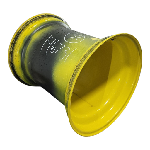 [NTS-146731] 36"W x 32"D, John Deere Yellow 12-Hole Formed Plate