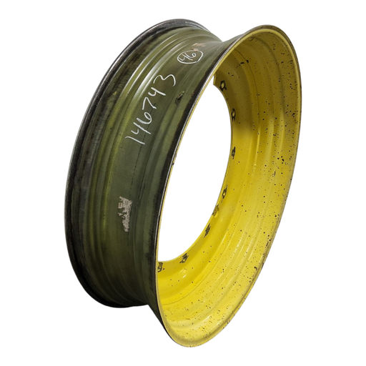 [NTS-146743] 13"W x 46"D, John Deere Yellow 12-Hole Stub Disc
