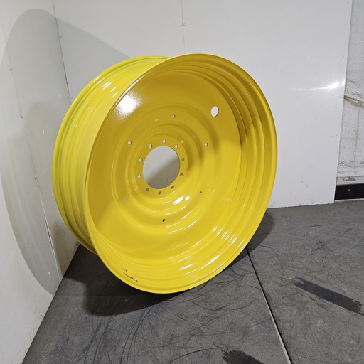 [NTS-146911] 15"W x 50"D, John Deere Yellow 10-Hole Formed Plate