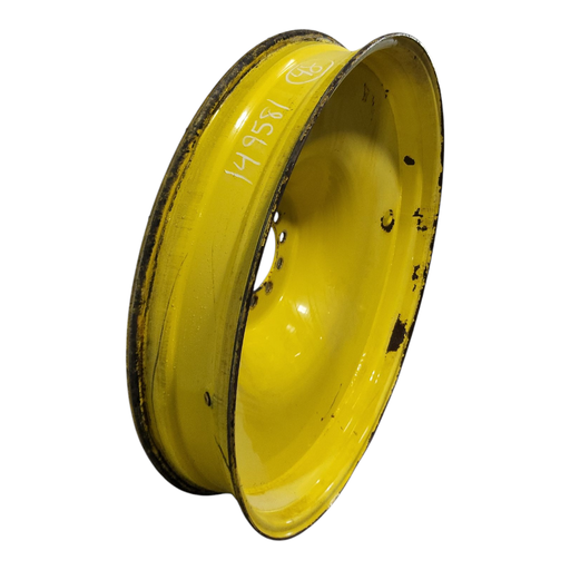 [NTS-149581] 8"W x 48"D, John Deere Yellow 10-Hole Spun Disc , -10.3" Offset