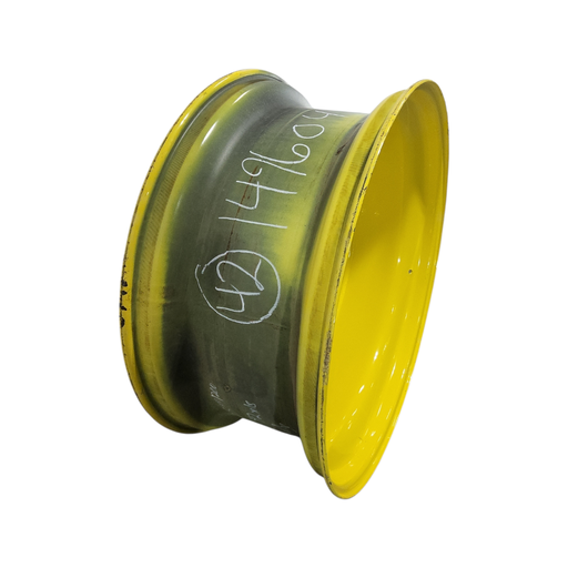 [NTS-149604] 18"W x 42"D, John Deere Yellow 10-Hole Dolly Dual-Inside , -15.12" Offset