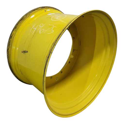 [NTS-149675] 30"W x 46"D, John Deere Yellow 12-Hole Stub Disc Sprayer , -7.88" Offset