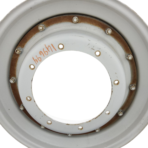 [NTS-149694] 8-Hole Stub Disc Center for 30" Rim, New Holland White