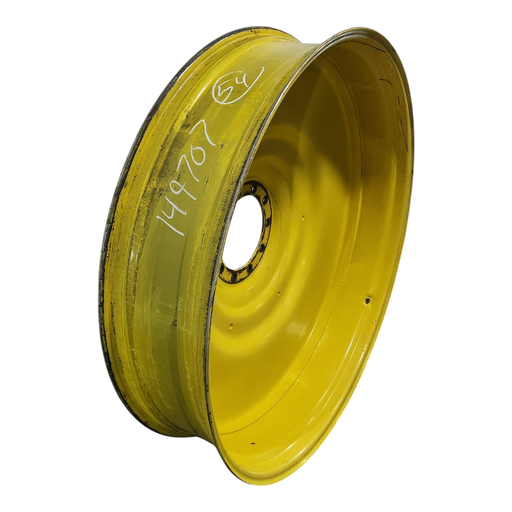 [NTS-149707] 12"W x 54"D, John Deere Yellow 10-Hole Formed Plate