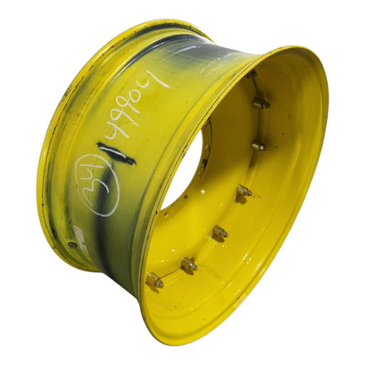 [NTS-149904] 15"W x 34"D, John Deere Yellow 12-Hole Stub Disc