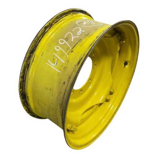 [NTS-149922] 12"W x 28"D, John Deere Yellow 8-Hole Stub Disc (groups of 2 bolts)